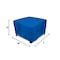 Eevelle MERIDIAN Series, Square Table / Firepit Cover - Royal Blue, 36L x 36W x 25.5H MDTSQFS-RYL - alternate 1